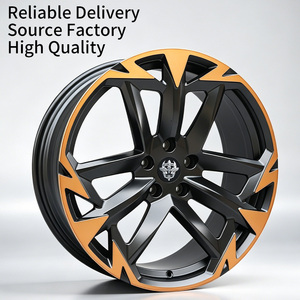 Ruedas FLowtone Nuevas <span class=keywords><strong>de</strong></span> Lujo <span class=keywords><strong>de</strong></span> 20 Pulgadas 5x112 ET38 <span class=keywords><strong>de</strong></span> Aleación Negra para Carreras, Llantas para Autos Mercedes, Audi, Porsche Macan - Product Image 1