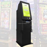 Terminal de Rédemption de Billets et de Paiement Libre-Service, Kiosque d'Arcade à Monnayeur, Compatible SDK, Écran Tactile Capacitif 23,8 pouces