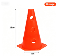 Emblema Hexagonal de 23 cm, Equipo Auxiliar de Entrenamiento de Fútbol, Marcadores de Obstáculos para Entrenamiento Físico Juvenil