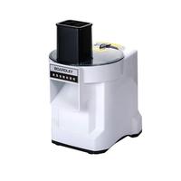 Elektrische desktop groente- en fruit snijmachine - 3-in-1 snijder voor blokjes, 220V/50Hz, geschikt voor Europese fruitverwerkingsbedrijven