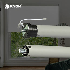 Motor para Cortinas KYOK de 45mm y 3 Cables AC - Control Remoto Integrado, Resistente al Agua, con Límite Electrónico y Rebotador de Obstáculos - Product Image 1