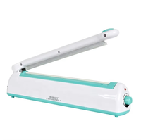 Machine de scellage thermique semi-automatique Zequan 200 mm pour sacs en papier pour boissons et aliments, scelleuse à impulsion