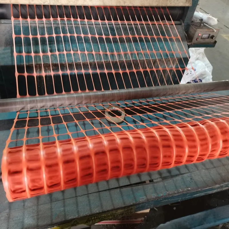 Rete di sicurezza per esterni con maglia barriera di sicurezza arancione per prodotti in plastica 100gsm