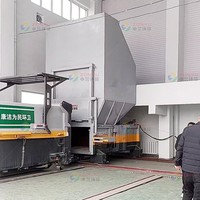 Station de compression horizontale à plateforme de transfert pour collecte de déchets - Compacteur d'ordures enterré pour parc et communauté, moteur 7.5W Yu Xi