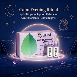 Night Calm Liquide Oral 60ml 30 Flacons Compléments Alimentaires à Base de Plantes Favorisant la Relaxation Aide les Adultes à se Détendre Bien-être Nutritionnel du Soir - Product Image 6