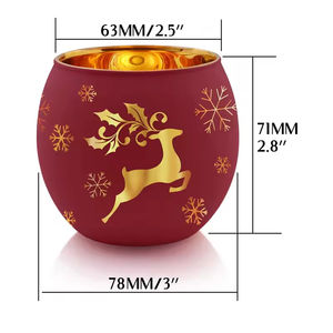 เชิงเทียนแก้วโหลสีเปล่าสำหรับตกแต่งบ้านสำหรับงานแต่งงานวันอีสเตอร์วาเลนไทน์ของขวัญแต่งงานที่สมบูรณ์แบบ - Product Image 6