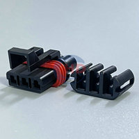 Connecteur femelle Haidie en cuivre à 3 broches 12040977/12034145, idéal pour l'assemblage de faisceaux de câbles et la prise de câblage électrique automobile