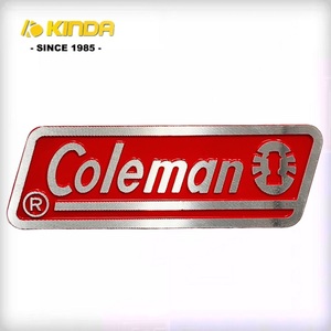 Placa de identificación en relieve 3D de <span class=keywords><strong>plata</strong></span> de Metal personalizada de alta calidad Placa de nombre de logotipo de aluminio anodizado cepillado para etiqueta de activo - Product Image 3