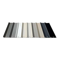 Profilé de plinthe LED en aluminium série 6000 personnalisé, vente en gros, extrusion de sol, découpe et pliage, décorations