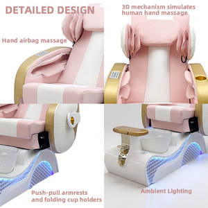 Spa Chair Nail Salon Equipment Modern Electric Touch Massage Pedicure Chair Luxury whirlpool Foot Care Bath Chair - Product Image 4