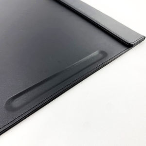 Manufacturer Black Pu Menu <b>Board</b> Magnetic with Pen Holder Cafe Menu Book Single Page Restaurant Menus Leather - Product Image 3