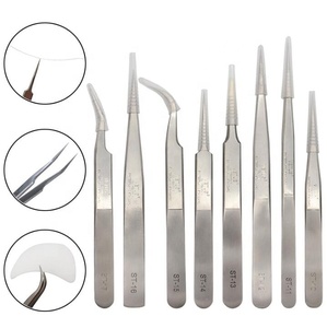 Top qualité Vetus pincettes droites et courbes ST-11-17 D'origine <span class=keywords><strong>Suisse</strong></span> De Qualité pour le salon professionnel extension de cils - Product Image 3