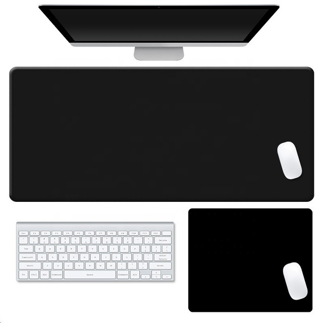 800*300*3mm Large Black Rubber+Fabric Rectangular Gaming Mouse Pad Custom Non-Slip in Stock