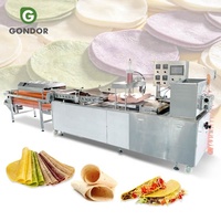 Machine à faire du pain mexicain tortilla lavash entièrement automatique, pour faire des tortillas de 30 cm pour les burritos