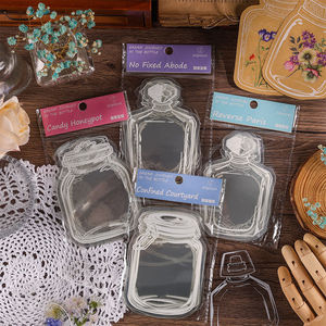 ชุดทำมือ คอลเลคชั่นวัยเด็ก ที่คั่นหนังสือดอกไม้แห้ง ตัวอย่างพืช ห่อพลาสติก ชุด DIY พร้อมพืชและใบไม้ - Product Image 4