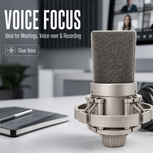 Microphone à condensateur professionnel Voxfull <span class=keywords><strong>VF</strong></span>-103 XLR pour diffusion en direct, jeux sur ordinateur et enregistrement - Product Image 6