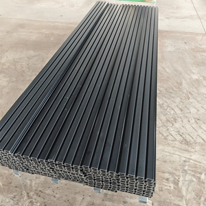 Revestimiento de Pared <span class=keywords><strong>Exterior</strong></span> de <span class=keywords><strong>PVC</strong></span> WPC, Estilo Moderno, Coextrusión, Fachada Compuesta, Panel de Pared WPC para Exteriores - Product Image 5