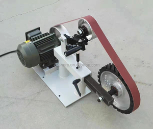 2 X 72 Belt Grinding Machine Metal Plate <strong>Sand</strong> Knife Belt <strong>Grinder</strong> Machine - Product Image 6