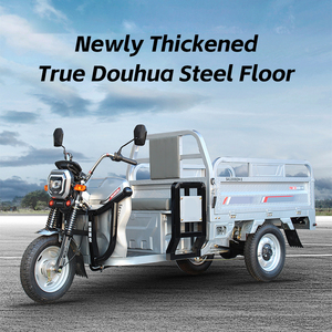 รถสามล้อไฟฟ้าบรรทุกคุณภาพสูง 1000 วัตต์ <span class=keywords><strong>48</strong></span> โวลต์ แบบเปิด สำหรับการส่งของ - Product Image 3