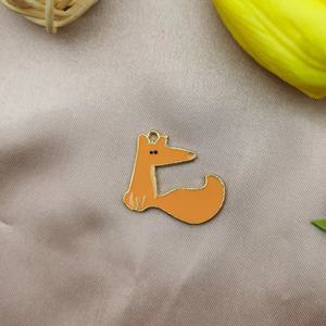 Kawaii Cartoon Little Prince Fox gioielli di moda orecchini fatti a mano fai-da-te in gioielli in lega di zinco - Product Image 4