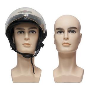 <span class=keywords><strong>Mannequin</strong></span> de tête de femme modèle européen-américain avec double épaule pour l'affichage de perruques et de boucles d'oreilles en PVC - Product Image 6