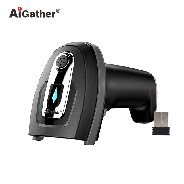 High Quality Wireless 2D Barcode Scanner QR Code Reader Works Smartphones Tablets PCs Windows Mac Android Linux