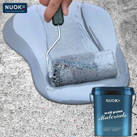 Revêtement liquide imperméable mat à base d'eau en acrylique Nuoke Super Factory, scellant pour toiture, 20 kg