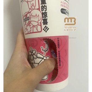 Vasos de Papel Desechables Personalizados de Doble Pared de 12 oz para Bebidas Calientes, Ecológicos, Negros, con Tapa - Product Image 5