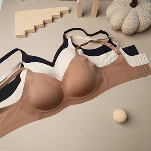 Sujetador Deportivo Sin Costuras para Mujer, Transpirable, Sin Varillas, con Copas Moldeadas y Tirantes Ajustables, Diseño Sólido, Tejido <span class=keywords><strong>de</strong></span> Punto, para Uso Diario - Product Image 2