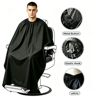 Capes de Salon de Coiffure de Haute Qualité, Capes de Coiffure Personnalisées avec Logo pour Barbiers et Coiffeurs