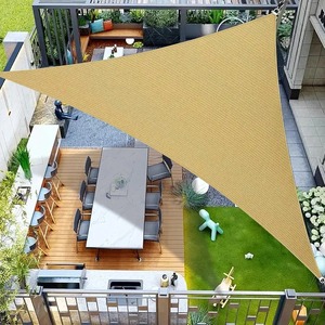 Filet pare-soleil Chaq en HDPE résistant aux UV, jaune, pour l'agriculture, les serres, les pépinières, les jardins, largeur de 2 m à 12 m - Product Image 2