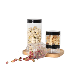 High-quality100g-500g rõ ràng hổ phách Pet nhựa lọ với nhôm vít cap bền Kem Mỹ phẩm <span class=keywords><strong>container</strong></span> - Product Image 3