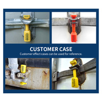 Serrures de porte de conteneur JCBS003, conteneurs d'expédition jetables, sceau à boulon
