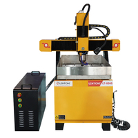 4040 Cnc Metaalsnijder Aluminium Messing Snijmachine Cnc Frezen Hout Routers 400X400Mm Gietijzeren Machine Structuur Goede Prijs