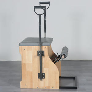 Sedia Pilates Wunda in Legno di Quercia e Struttura in Lega di Alluminio per Uso Domestico e Studio - Product Image 2
