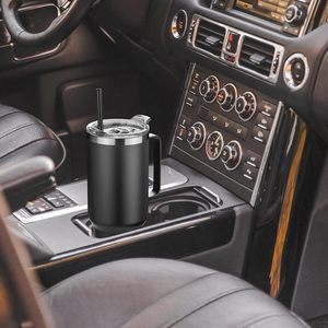 40 Oz Stainless Steel Tumbler With Handle, Vacuum Insulated Tumblers Bulk, Reusable <b>Double</b> <b>Wall</b> Travel Coffee <b>Mug</b> - Product Image 5