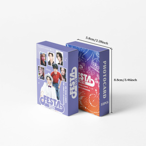 <span class=keywords><strong>Jungkook</strong></span> Jimin Jin <span class=keywords><strong>J</strong></span>-<span class=keywords><strong>Hope</strong></span> 12th Anniversary Photocard KPOP Bangtan Boys FESTA LOMO Tarjeta Artesanías de papel para Fans Postal Fan Regalos - Product Image 3