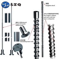 Alat Broaching Lubang Bentuk Khusus Paduan Karbida, Broach Bulat 2 Gigi Model Non-Standar Bentuk Khusus