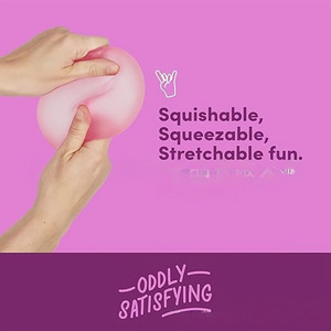 Nouveau produit transfrontalier : Balle anti-stress Gump surdimensionnée ultra-douce avec remplissage en gel pour soulager le stress - Product Image 3