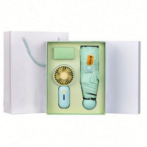 Mini Ventilador Económico, Compacto y Apto para Todas las Estaciones, con Diseño de Paraguas Colorido, Ideal para Fiestas y Regalos de Año Nuevo - Product Image 3