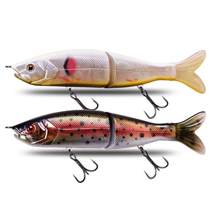 New 125mm 25g 160mm 50g Doanh mồi chậm chìm Minnow phân khúc Mồi Câu Cá 2 phần swimblers wobblers rung mồi - Product Image 5