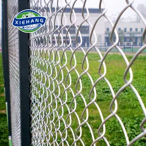 X 60 mm màu xanh lá cây Chuỗi liên kết hàng rào dây lưới 50x50mm Chuỗi liên kết hàng rào 6ft cao 6ft Chuỗi liên kết hàng rào chất lượng cao nhúng nóng galv