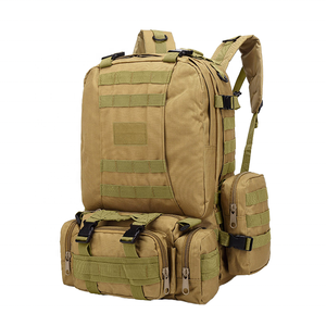 Sac à dos tactique imperméable 50L multifonctionnel, grand sac à dos tactique, sac de camping, de chasse et de randonnée, sac d'extérieur OEM ODM - Product Image 1