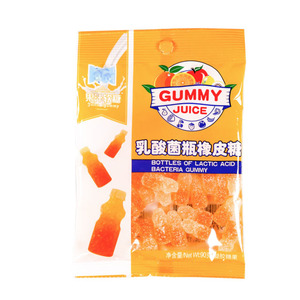 Postre embotellado de caramelo Gummi de bacterias de ácido láctico de buen gusto al por mayor de fábrica OEM - Product Image 2