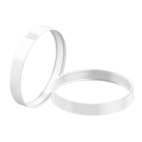 Bague en aluminium gravée au laser et peinte, cadre métallique usiné CNC pour éclairage LED et électronique grand public