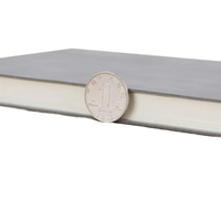 Produit promotionnel de vente chaude couverture en cuir souple motif en peau de mouton papeterie d'affaires A6/A5/B5 taille cahier de bureau