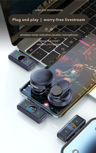Q8 Có Thể Sạc Lại Mini 3-Trong-1 Loại C Không Dây Lavalier Microphone Cho Cuộc Phỏng Vấn Vlogging Ghi Âm Giọng Nói - Product Image 2