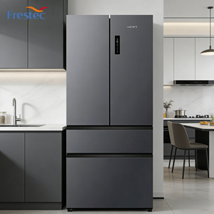 Réfrigérateur à portes françaises 516L Frestec, sans givre, à technologie Inverter, économe en énergie, pour usage domestique en cuisine - Product Image 1