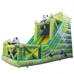 WINSUN Glissade gonflable Panda de haute qualité en PVC pour les jardins publics - Product Image 1