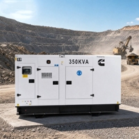 Groupe électrogène 280 kW 350 kVA, générateur de secours 400 kVA 500 kVA 600 kVA 750 kVA triphasé insonorisé pour hôpital à Foshan